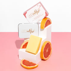 Lotion Bar & Tin Set- Pink Grapefruit