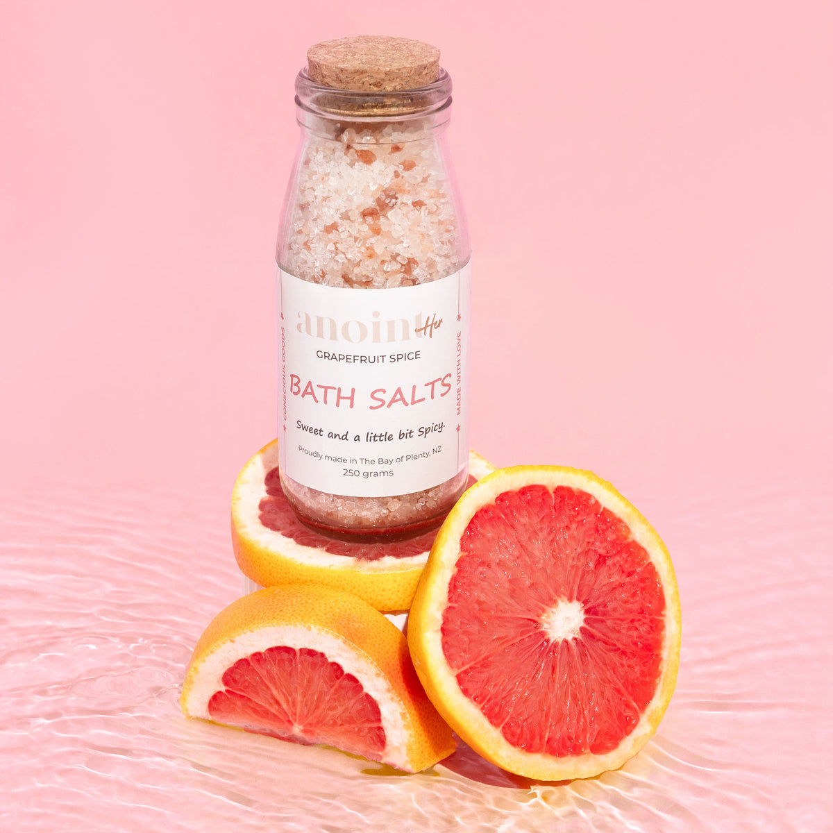 Bath Salts- Spiced Grapefruit (W/S)